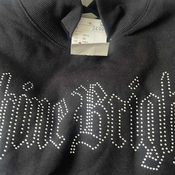 H&M Oversized Mock-turtleneck Sweatshirt 14Y - Picture 5 of 6